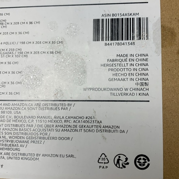 Amazon basics microfibre king sheet set, bright white - Picture 2 of 3